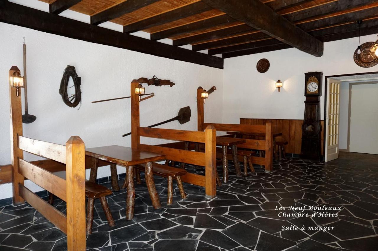 Les Neuf Bouleaux Bed & Breakfast Job Ngoại thất bức ảnh